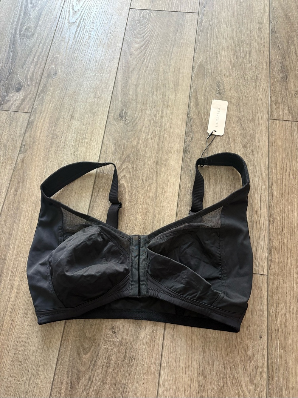understance front closure unpadded bra